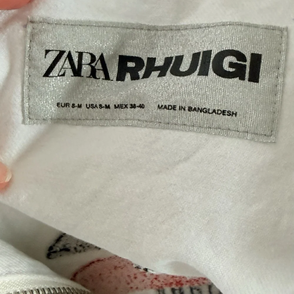 Rhude Ruigi ZARA Denim RHU Jacket size M white - Picture 3 of 6